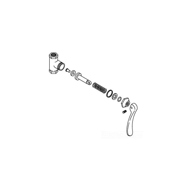 Self Closing Valve, 3/8